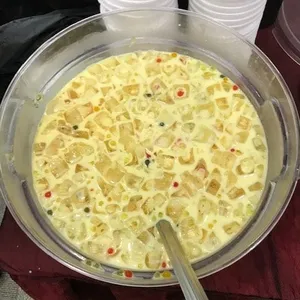 Chilled Mango Cream w Sago