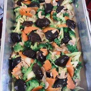 Broccoli w/ Mushroom • 双菇兰花(Chef's Recommended)