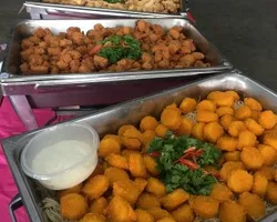 Breaded Scallop with Tartar Dip (separated) | Customer Photo | Liang Food Caterer