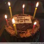 1x Eggless Choco Crunch @$36.9 (Size : 7 Inch (7-10 pax)) (Big Candles : 9) (Small Candles : 9)
