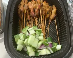 Grilled Chicken Satay with Condiments | Customer Photo | On & On Diners