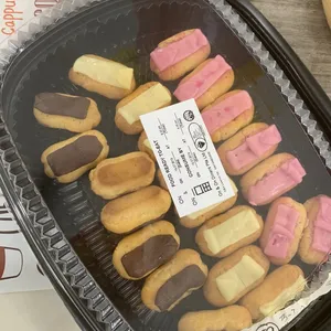Assortment of Eclairs <br><i>(Chocolate, Raspberry & White Chocolate) </i>