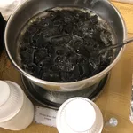 Chilled Grass Jelly Longan 仙草龙眼(冷)