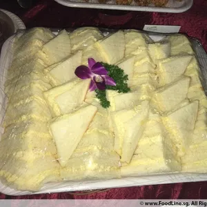 Egg Mayonnaise Finger Sandwich