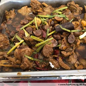 Stewed Duck w/ Chestnut • 栗子焖鸭