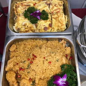 Foo Yong Chicken Sausage Egg 芙蓉鸡香肠蛋