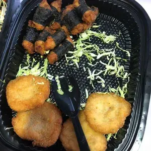 Money Bag and Seaweed Chicken