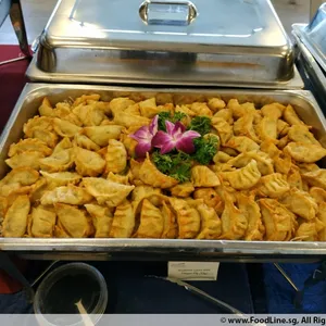 Deep Fried Mushroom Gyoza 香煎蘑菇锅贴