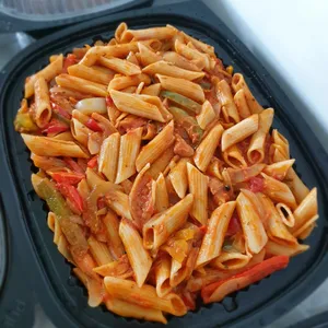 Smoked Chicken Penne in Tomato Cream Sauce