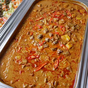 Signature Beef Rendang <i>spicy indonesian dry curry</i>