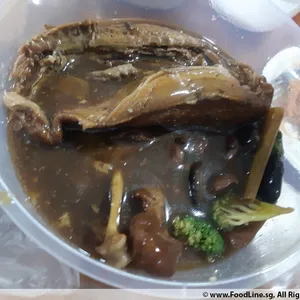 2x Stewed Duck with Chestnuts (Half) 栗子焖鸭 @$20
