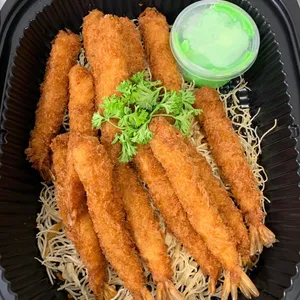 Tempura Prawn with Wasabi Mayonnaise