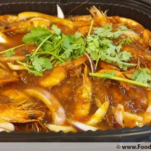 参巴鲜虾 Sambal Prawn