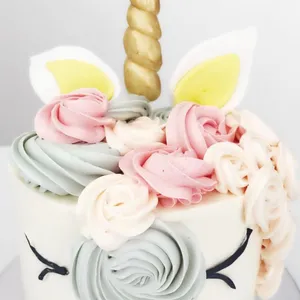 1x Unicorn Buttercream Cake @$70 (Size: 6) (Flavour: Fudgy Chocolate (most popular!)) (Add-on Desserts: None) (Add-on Balloons : None)