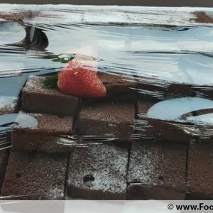 Chocolate Cake Slice