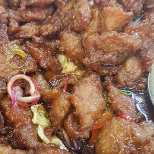 BBQ酱猪扒 BBQ Sauce Pork Chop