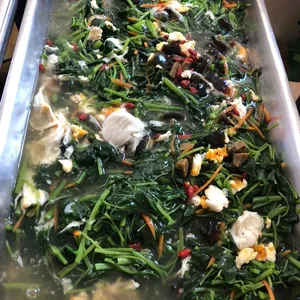 Baby Spinach with Trio Egg