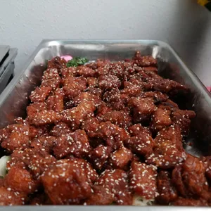 蜜汁排骨 Pork Ribs w/ Honey Sauce