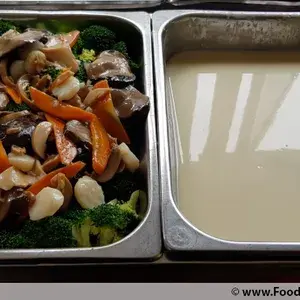 带子西兰花 Sauteed Broccoli w/ Scallop