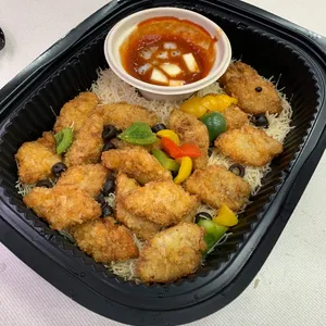 Seafood Croquette <i>with fresh fruit bbq sauce</i>