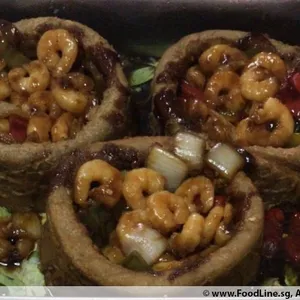 Yam Ring w Prawn