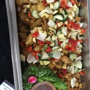 Sweet and Sour Fried Dory Fillet