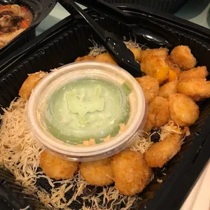 Breaded Sea Scallops <i>with wasabi mayo</i>