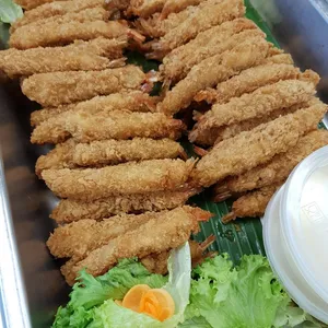 Breaded Prawns With Mayo
