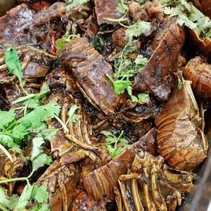 Black Pepper Slipper Lobster (crayfish)