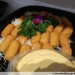 Potato Croquette with Mango Sauce