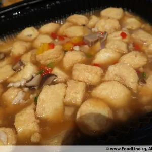 Egg Beancurd with Minced Chicken