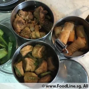 Meal Container: Tingkat (Dinner Only)