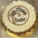 1x Sea Salt Caramel Chocolate Cake @$65 (Size : 8 Inch)