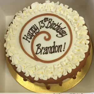 1x Sea Salt Caramel Chocolate Cake @$65 (Size : 8 Inch)