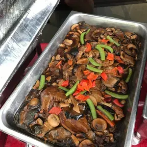 香菇烩扒鸭 Braised Duck w/ Mushroom