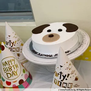 1x Doggie on Signature Etoile @$60 (Eggless: No) (Qty of Big Candles: 3) (Qty of Small Candles : 3)