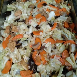 Mixed Fried Vegetables with Mushroom