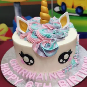 1x Unicorn Buttercream Cake @$70 (Size: 8