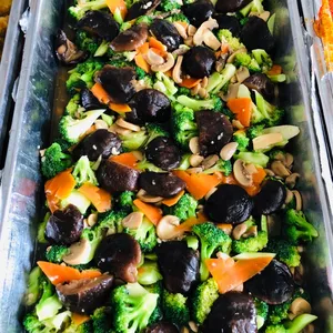 Broccoli w/ Mushroom • 双菇兰花(Chef's Recommended)