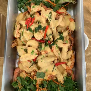 Salted Egg Prawn