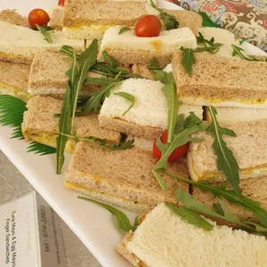 Tuna Mayo & Egg Mayo Finger Sandwiches