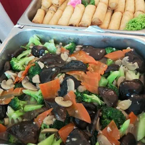 Broccoli w/ Mushroom • 双菇兰花(Chef's Recommended)