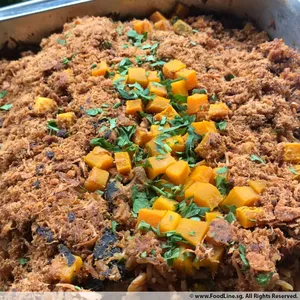 Pumpkin Mushroom Rice (Vg) <i>with fragrant pumpkin floss</i>