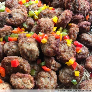 Duck Confit Meatballs <i>with fresh cranberry compote </i>