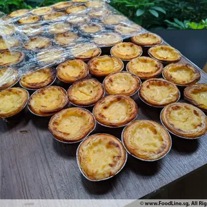 Mini Portuguese Egg Tart (V)<i> with creamy custard fillingl </i>
