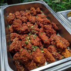 Korean Chicken Wings <i>with soy-garlic glaze</i>