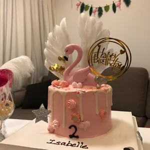 1x Flamingo Cake @$69 (Size: 6 Inch) (Flavours : Salted Caramel)