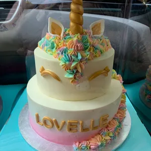 1x Unicorn Buttercream Cake @$70 (Size: 6