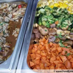 Roasted Rainbow Vegetables (Vg) <i>with broccoli, eggplant, carrot and
