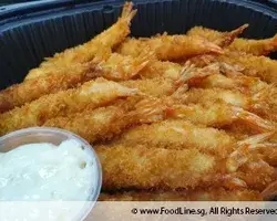 Fried tempura prawn garlic mayo | Customer Photo | Ishiro Fusion Catering